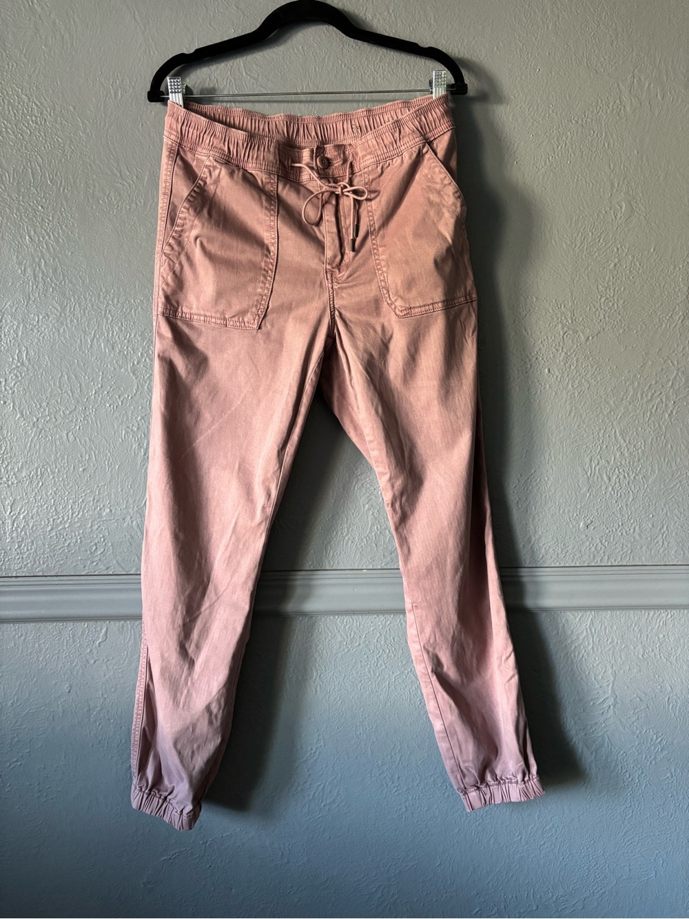 American Eagle Pink Utility Jogger Pants Size 8 Drawstring